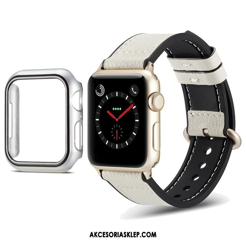 Futerał Apple Watch Series 1 Czarny Miękka Skóra Kolor Klamra Ochraniacz Pokrowce Dyskont