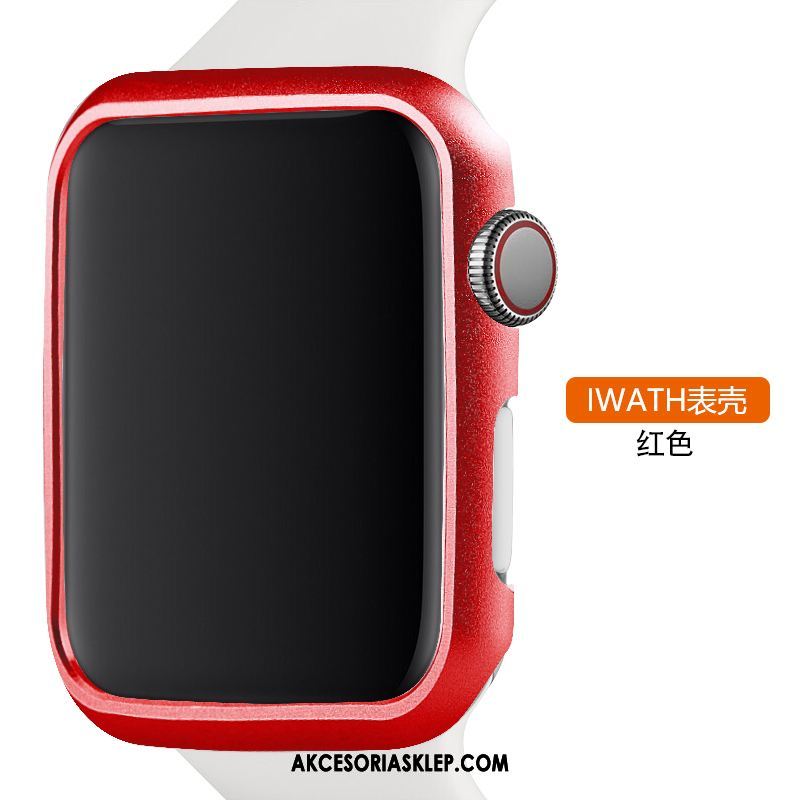 Futerał Apple Watch Series 2 Metal Stop Metali Tendencja Ochraniacz Czerwony Etui Tanie
