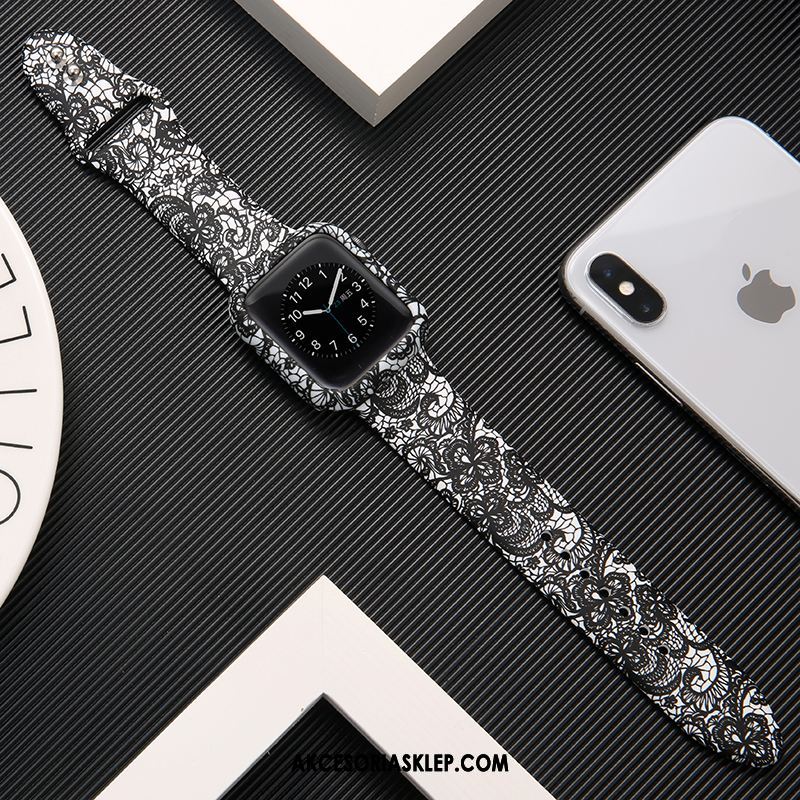 Futerał Apple Watch Series 2 Modna Marka Lampart Drukowana Ochraniacz Khaki Etui Tanie