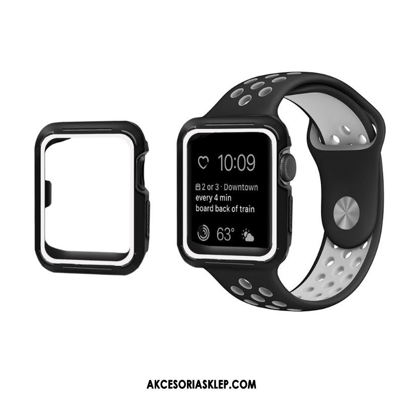 Futerał Apple Watch Series 3 Ochraniacz Anti-fall Silikonowe Purpurowy Obudowa Sklep