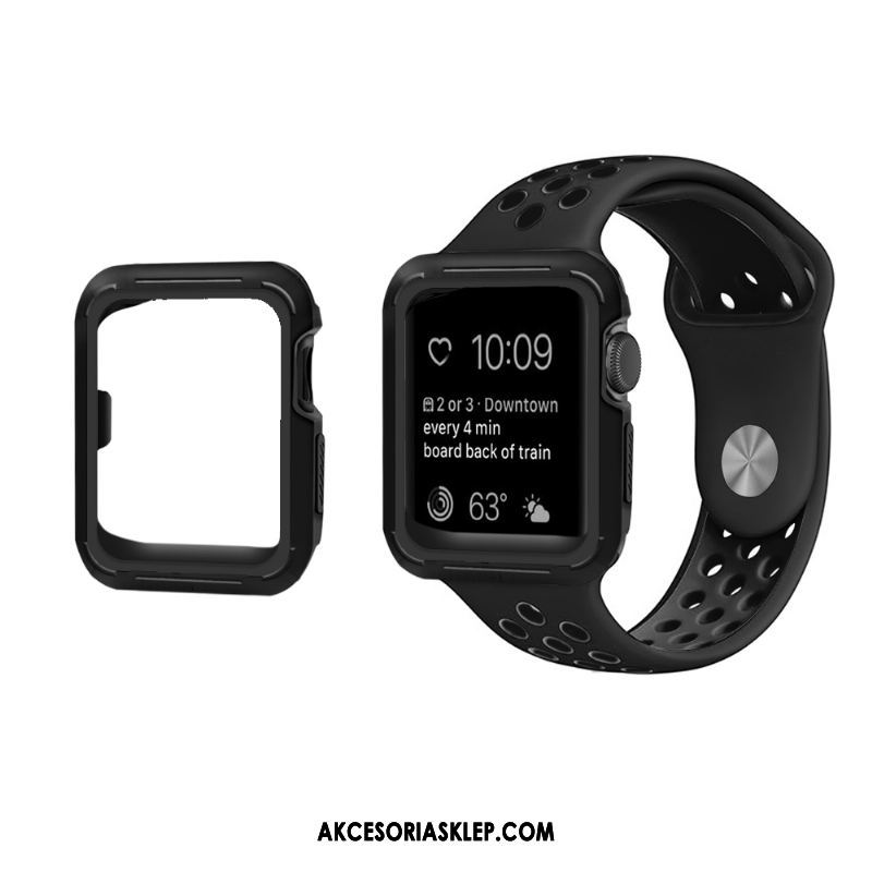 Futerał Apple Watch Series 3 Ochraniacz Anti-fall Silikonowe Purpurowy Obudowa Sklep