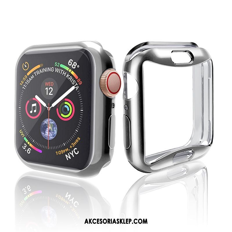 Futerał Apple Watch Series 4 All Inclusive Silikonowe Poszycie Tendencja Złoto Etui Sklep