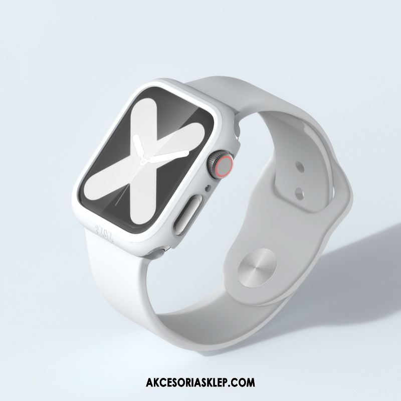 Futerał Apple Watch Series 4 Czerwony Akcesoria Ochraniacz Silikonowe Modna Marka Pokrowce Tanie