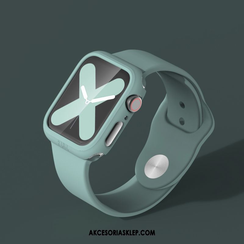 Futerał Apple Watch Series 4 Czerwony Akcesoria Ochraniacz Silikonowe Modna Marka Pokrowce Tanie