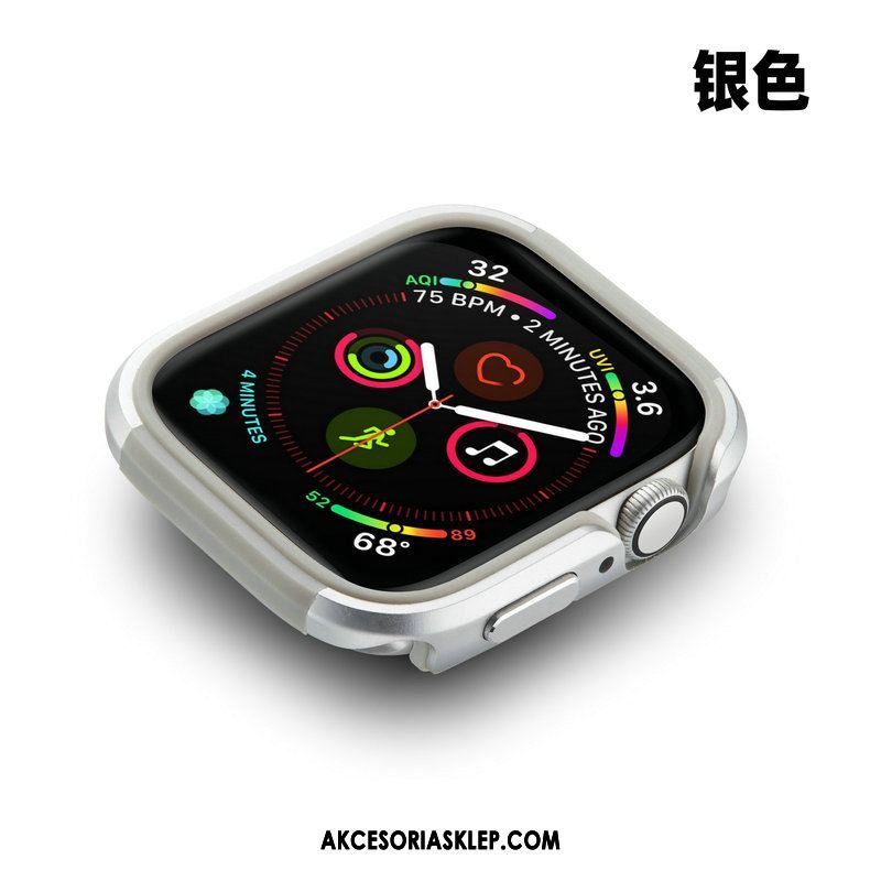 Futerał Apple Watch Series 4 Metal Granica Anti-fall Ochraniacz Złoto Etui Online