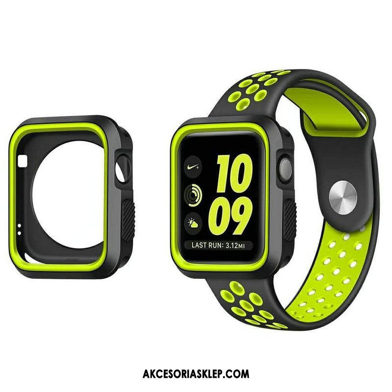 Futerał Apple Watch Series 5 Sportowe Chłodzenie Silikonowe Biały Ochraniacz Pokrowce Na Sprzedaż