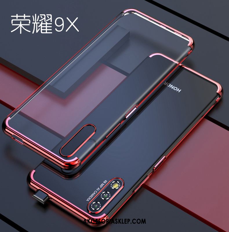 Futerał Honor 9x Miękki Moda Telefon Komórkowy Silikonowe Czarny Etui Sklep