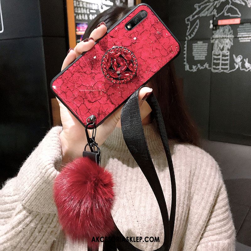 Futerał Honor 9x Super Telefon Komórkowy Purpurowy Miękki Czerwony Netto Etui Sprzedam