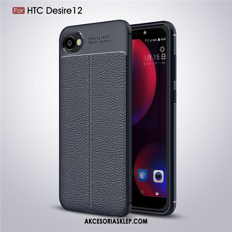 Futerał Htc Desire 12 Silikonowe Miękki Telefon Komórkowy Czarny All Inclusive Pokrowce Online