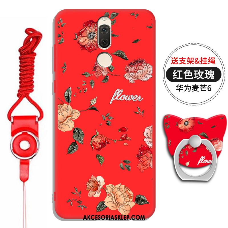 Futerał Huawei Mate 10 Lite Czerwony Miękki Telefon Komórkowy Osobowość Etui Sprzedam