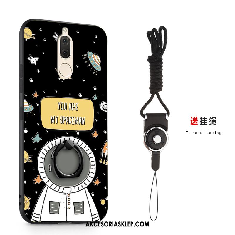 Futerał Huawei Mate 10 Lite Relief Kreskówka Miękki Czarny Telefon Komórkowy Etui Online