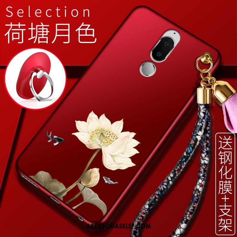 Futerał Huawei Mate 10 Lite Telefon Komórkowy Czerwony Anti-fall Filmy Miękki Pokrowce Tanie