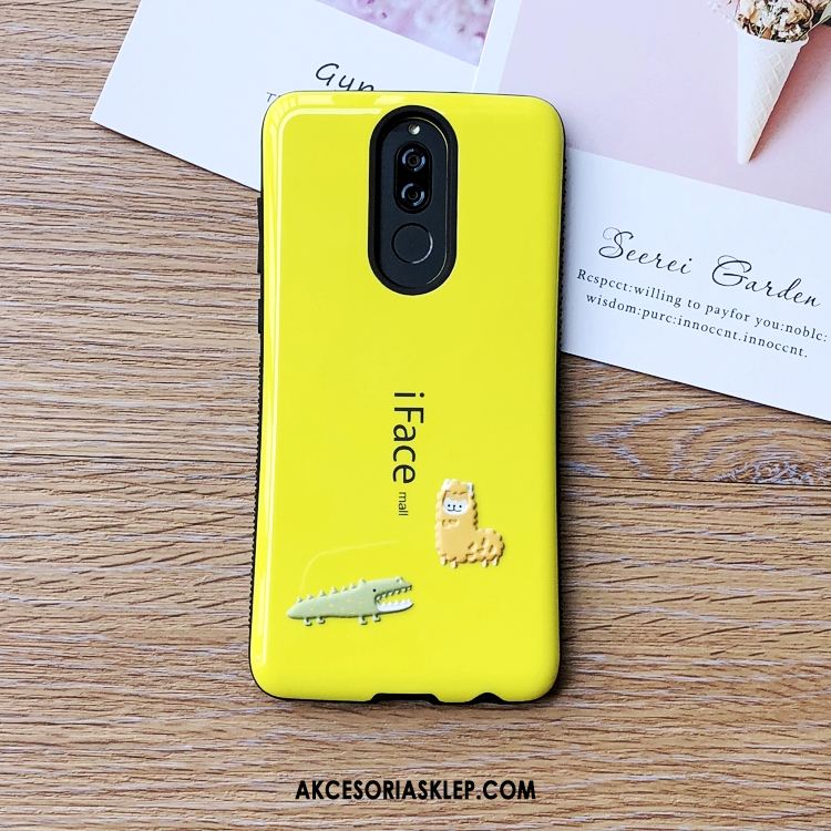 Futerał Huawei Mate 10 Lite Telefon Komórkowy Ochraniacz Anti-fall Żółty Pokrowce Online