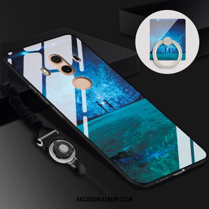 Futerał Huawei Mate 10 Pro Niebieski Telefon Komórkowy Szkło Wiszące Ozdoby Ochraniacz Obudowa Kup
