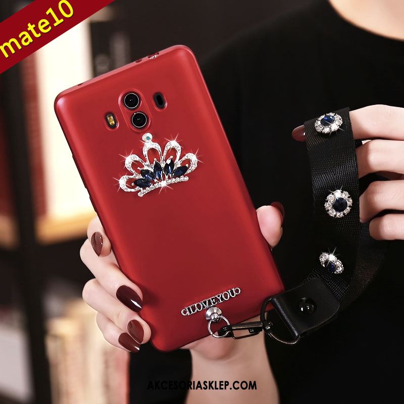 Futerał Huawei Mate 10 Proszek Czerwony Miękki Anti-fall Telefon Komórkowy Pokrowce Online