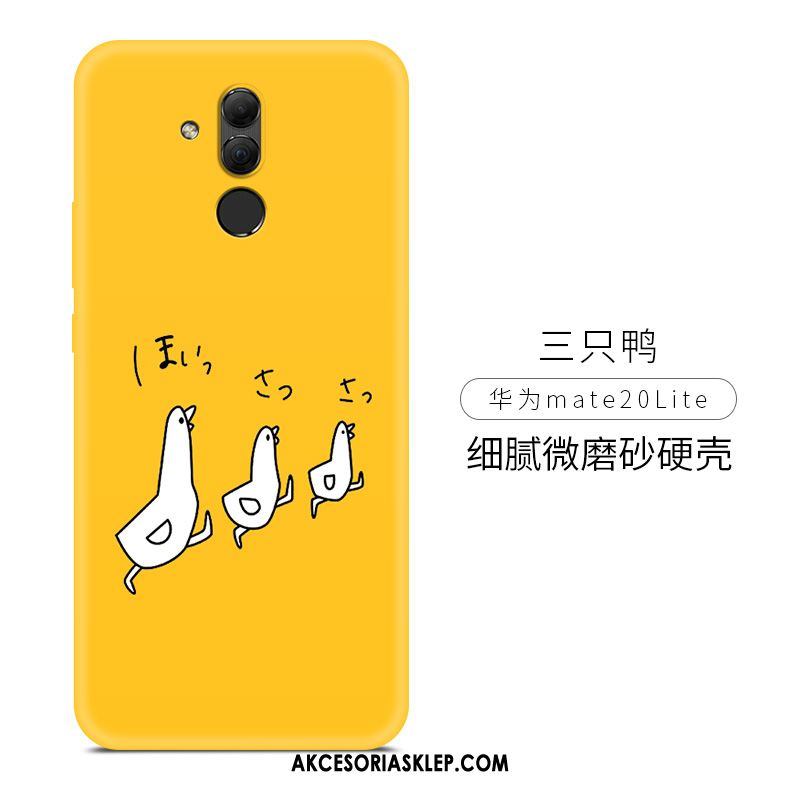 Futerał Huawei Mate 20 Lite Kreskówka Zakochani Żółty Świeży Osobowość Obudowa Sklep