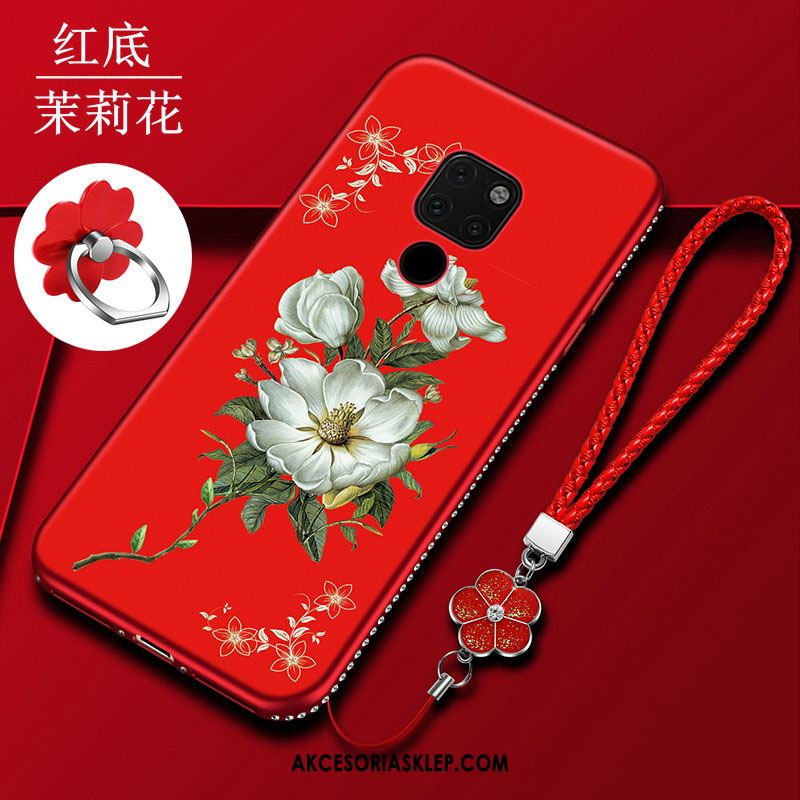 Futerał Huawei Mate 20 Ochraniacz Miękki Telefon Komórkowy Silikonowe Czerwony Obudowa Tanie