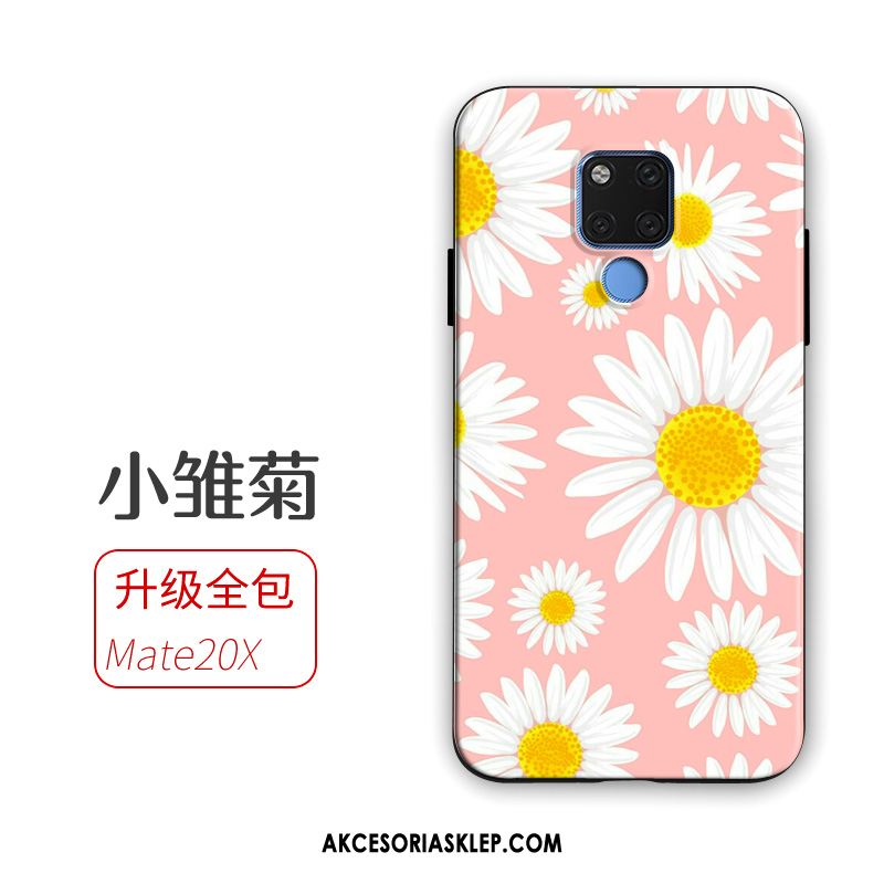 Futerał Huawei Mate 20 X Miękki Kwiaty Świeży Tendencja Ochraniacz Online