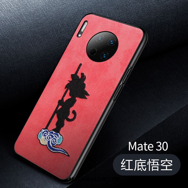 Futerał Huawei Mate 30 Chiński Styl Osobowość Anti-fall Z Haftem Kreatywne Etui Kup