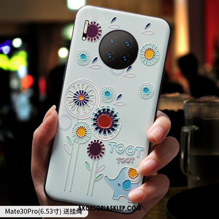 Futerał Huawei Mate 30 Pro Cienkie Piękny Wiszące Ozdoby Nubuku Telefon Komórkowy Pokrowce Kup