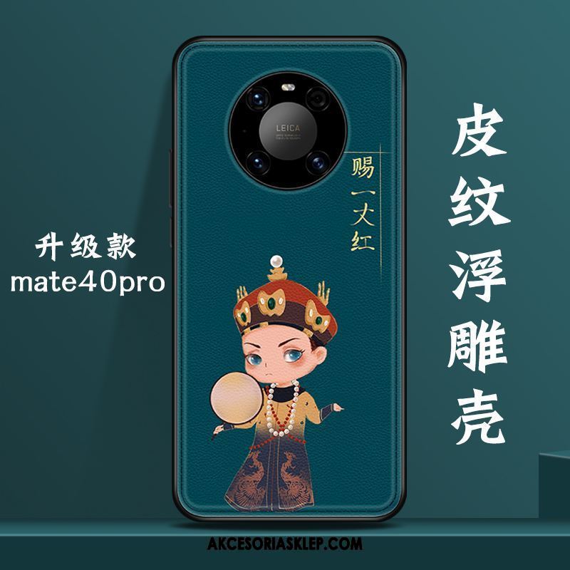 Futerał Huawei Mate 40 Pro Anti-fall Niebieski Osobowość Oryginalny Modna Marka Obudowa Sklep