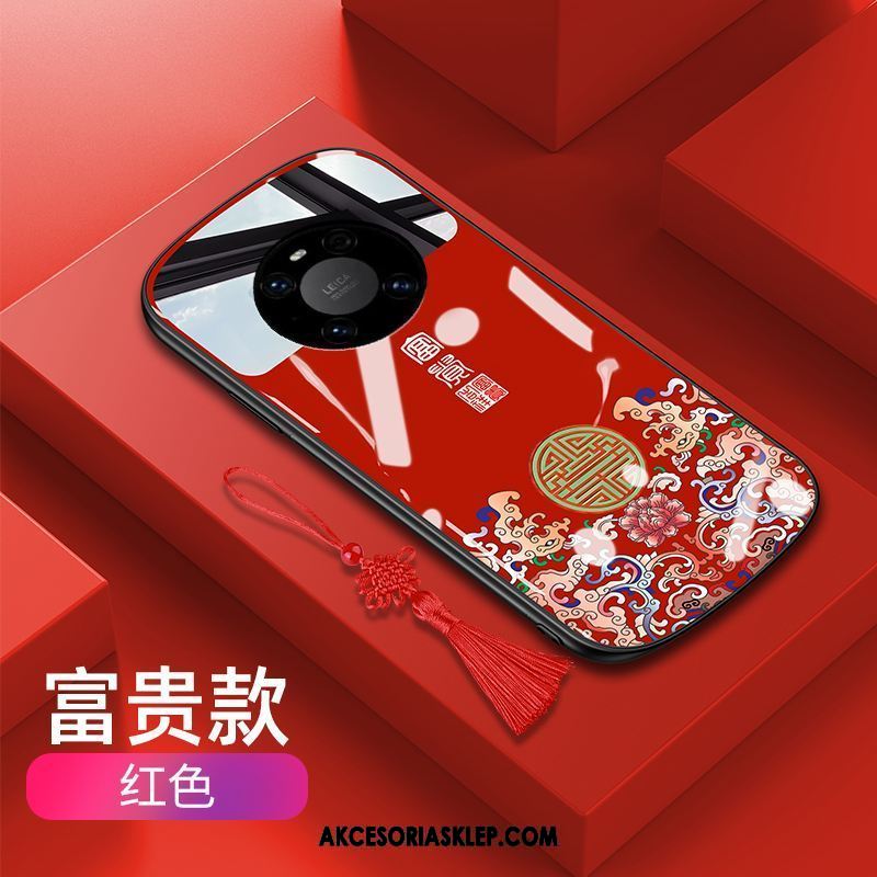 Futerał Huawei Mate 40 Pro Kreatywne Czarny Telefon Komórkowy Modna Marka Czerwony Netto Pokrowce Sklep