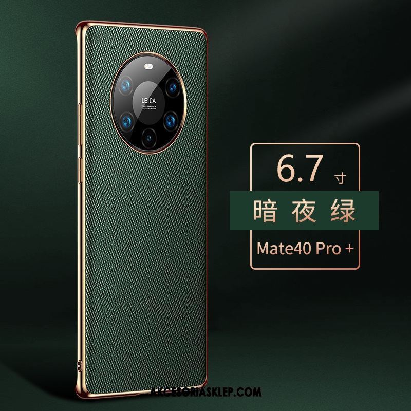Futerał Huawei Mate 40 Pro+ Ochraniacz All Inclusive Prawdziwa Skóra Telefon Komórkowy Luksusowy Pokrowce Tanie