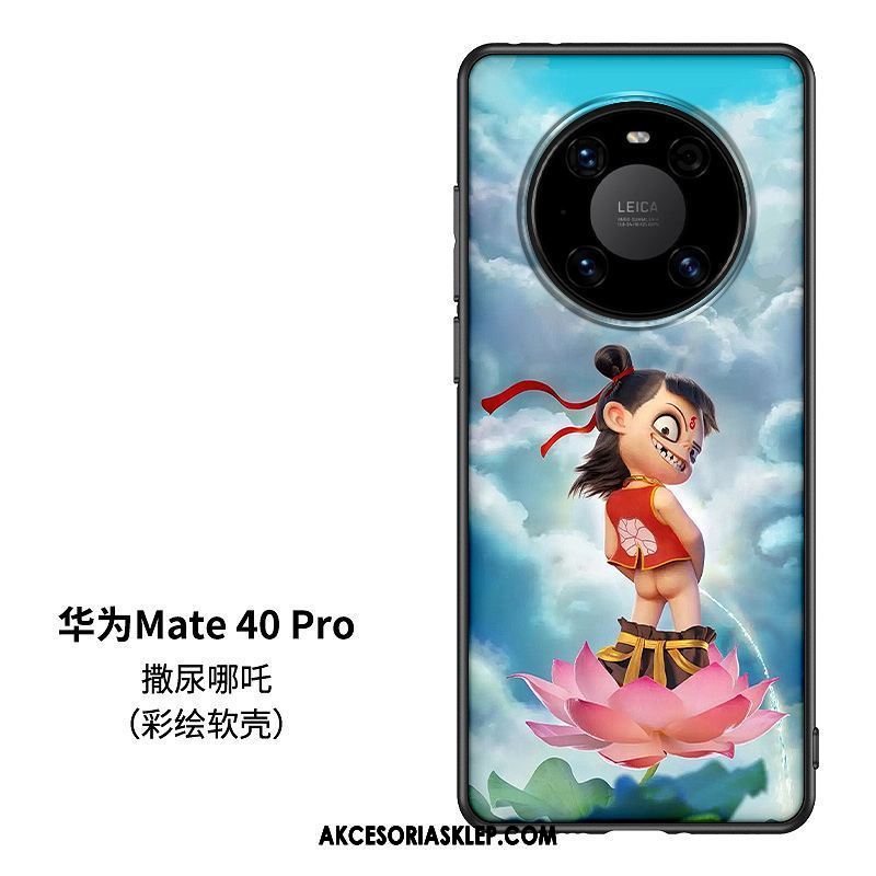 Futerał Huawei Mate 40 Pro Zakochani Chiński Styl Szkło Czerwony Netto Tendencja Pokrowce Tanie