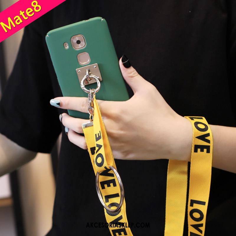 Futerał Huawei Mate 8 Ochraniacz Żółty Telefon Komórkowy Nubuku Wiszące Ozdoby Obudowa Online