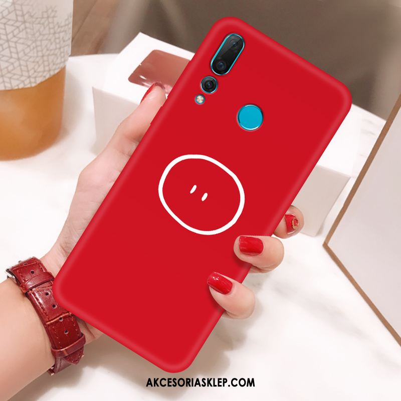 Futerał Huawei P Smart+ 2019 Osobowość All Inclusive Piękny Jednolity Kolor Silikonowe Etui Tanie