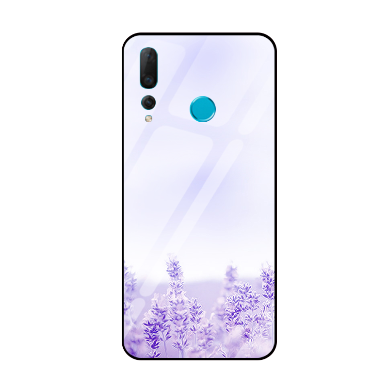 Futerał Huawei P Smart+ 2019 Telefon Komórkowy Lustro Szkło Anti-fall Sceneria Pokrowce Online