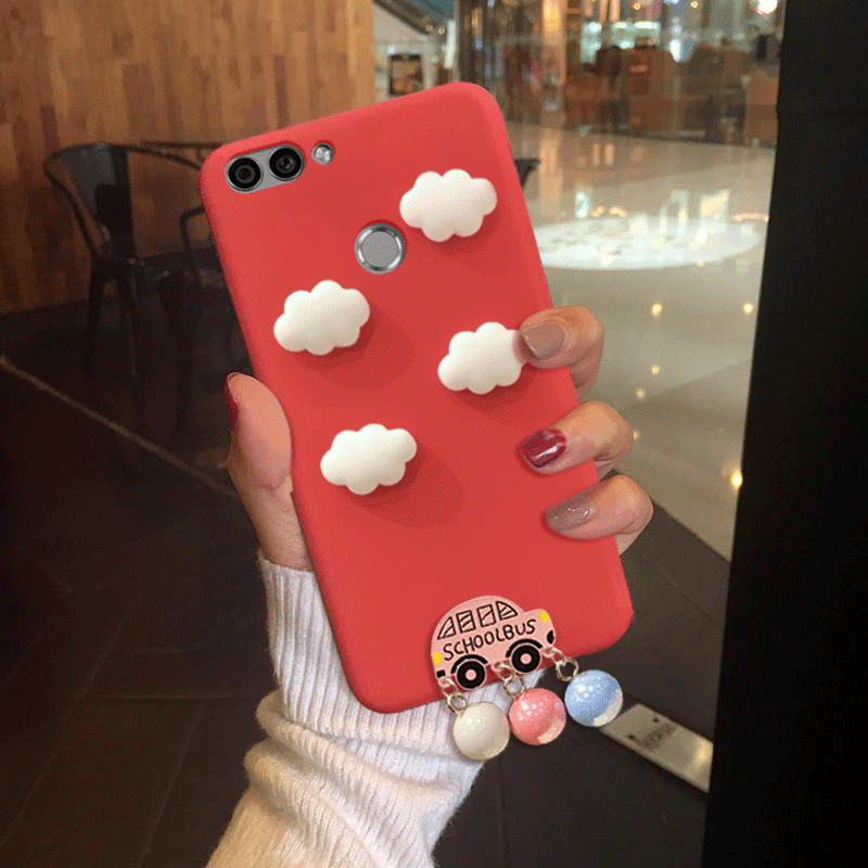 Futerał Huawei P Smart Telefon Komórkowy Różowe Piękny Osobowość Kreskówka Etui Tanie