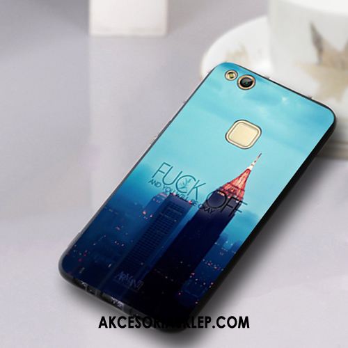 Futerał Huawei P10 Lite Niebieski Miękki Anti-fall Silikonowe Młodzież Obudowa Sklep
