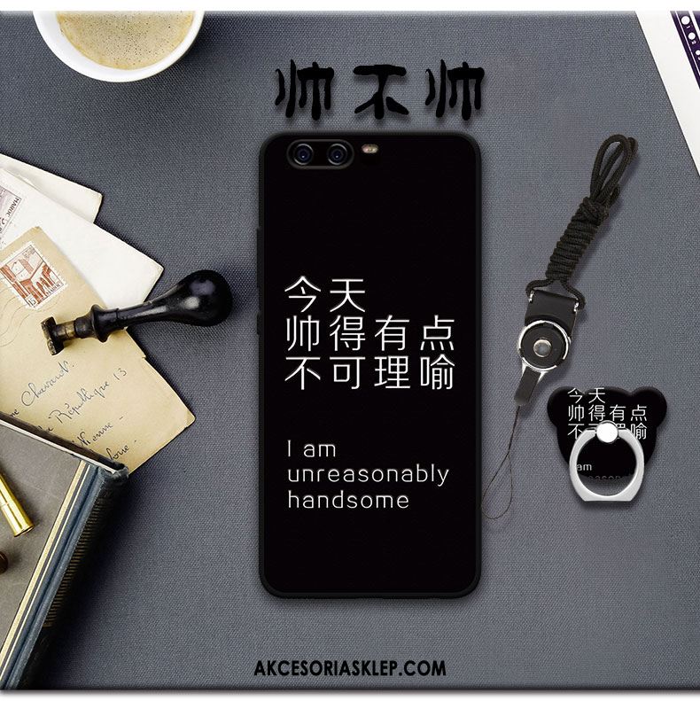 Futerał Huawei P10 Ochraniacz Telefon Komórkowy Anti-fall Silikonowe Czarny Etui Tanie