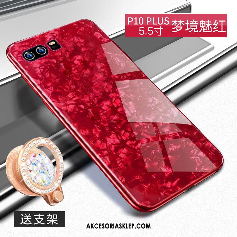 Futerał Huawei P10 Plus Czerwony Netto Silikonowe Szkło Osobowość Anti-fall Pokrowce Online