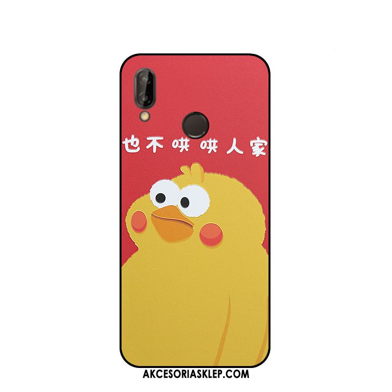 Futerał Huawei P20 Lite Kurczak Telefon Komórkowy Pomarańczowy Ochraniacz Mały Obudowa Kup