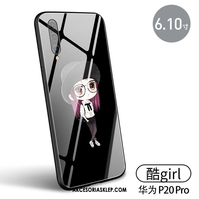 Futerał Huawei P20 Pro Czarny Nowy Anti-fall Telefon Komórkowy Szkło Pokrowce Sklep