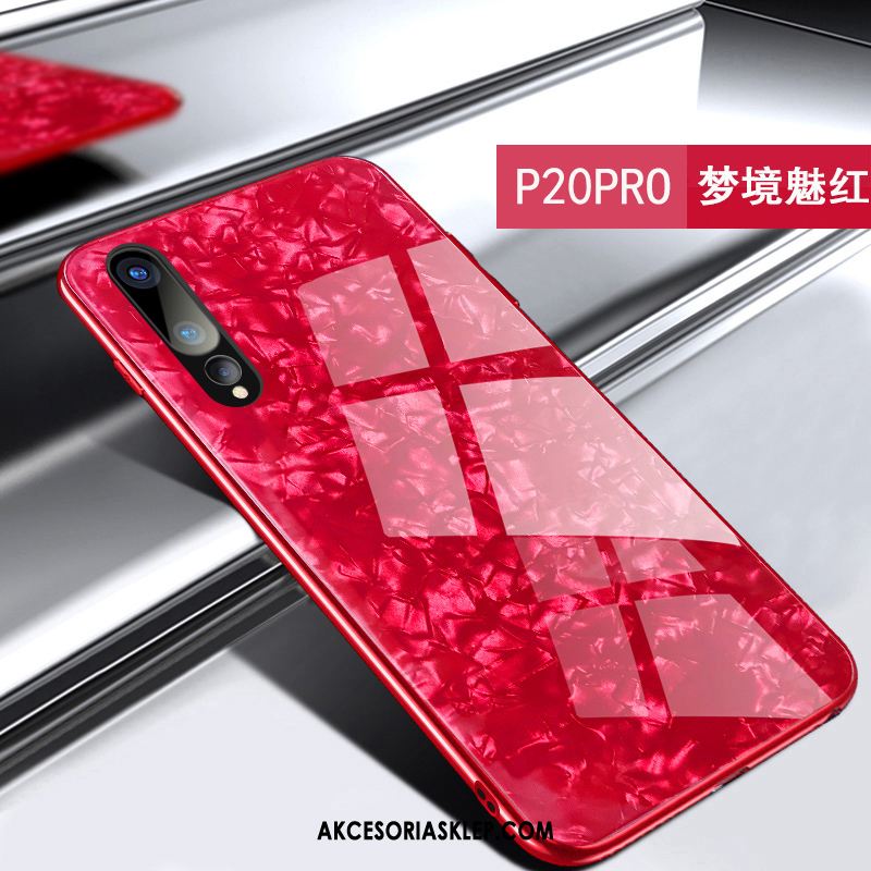 Futerał Huawei P20 Pro Nowy Szkło Telefon Komórkowy Osobowość Czerwony Netto Etui Sprzedam