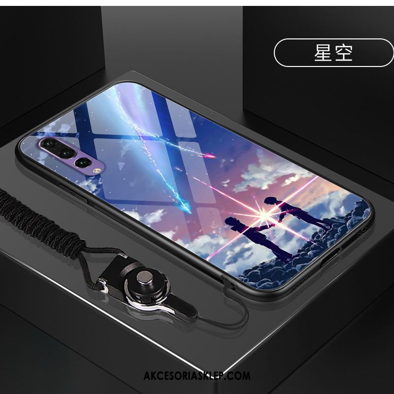 Futerał Huawei P20 Różowe Szkło Telefon Komórkowy Ochraniacz Obudowa Na Sprzedaż