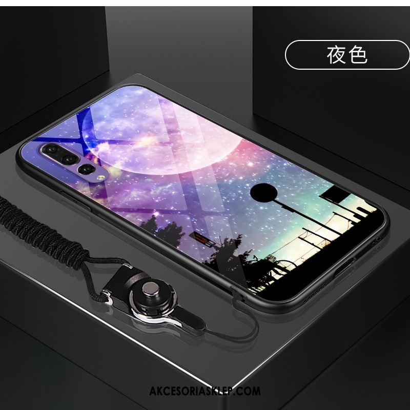 Futerał Huawei P20 Różowe Szkło Telefon Komórkowy Ochraniacz Obudowa Na Sprzedaż