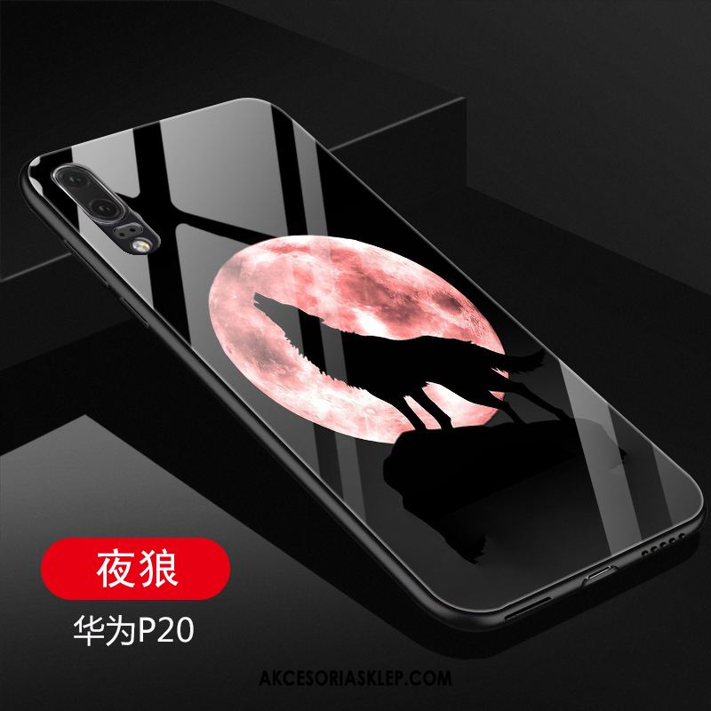 Futerał Huawei P20 Szkło Purpurowy Kreatywne Tendencja Anti-fall Etui Sklep