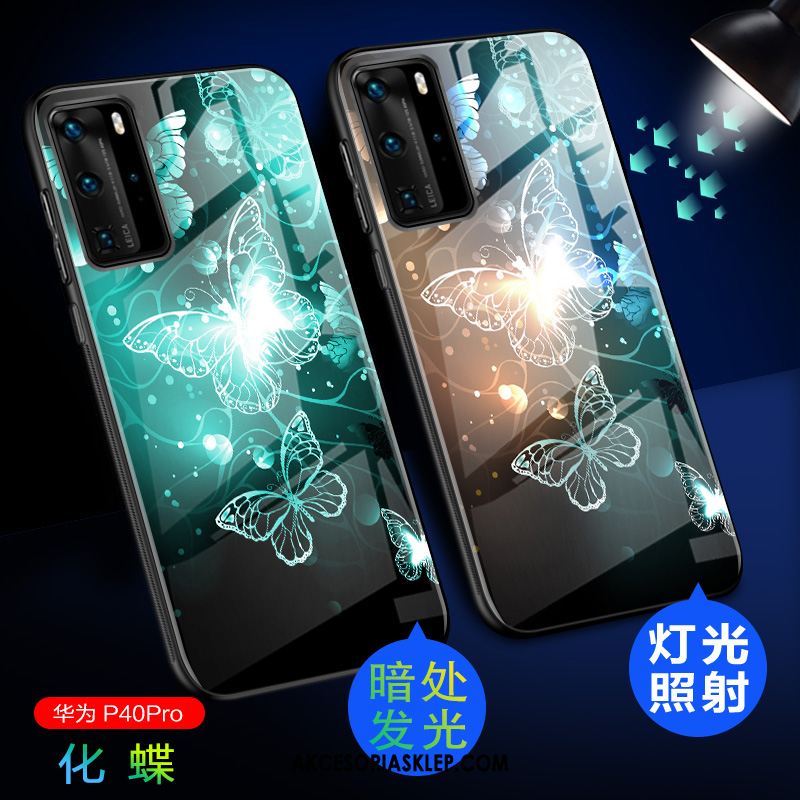 Futerał Huawei P40 Pro Nubuku Anti-fall Miękki Świecące Telefon Komórkowy Etui Kupię