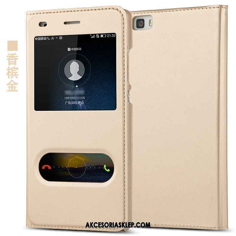 Futerał Huawei P8 Lite Skórzany Futerał Ochraniacz Spoczynek Anti-fall Telefon Komórkowy Etui Tanie