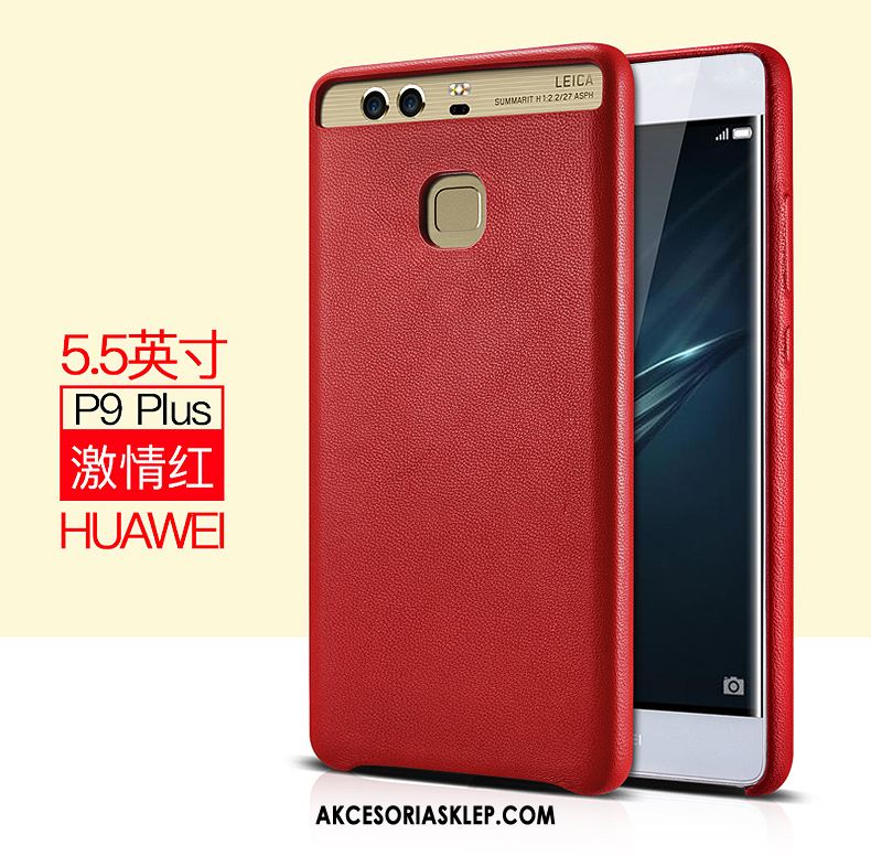 Futerał Huawei P9 Plus Anti-fall Ochraniacz Telefon Komórkowy Biznes Prawdziwa Skóra Obudowa Sklep