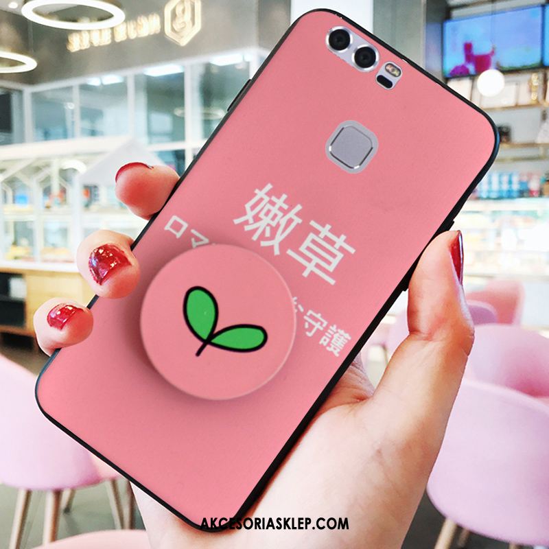 Futerał Huawei P9 Plus Modna Marka Silikonowe Kreatywne Wspornik Różowe Etui Kup