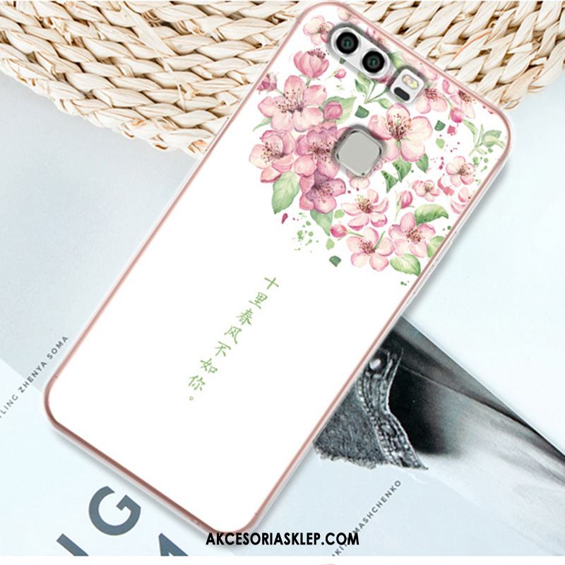 Futerał Huawei P9 Plus Silikonowe Pu Telefon Komórkowy Miękki Różowe Etui Tanie