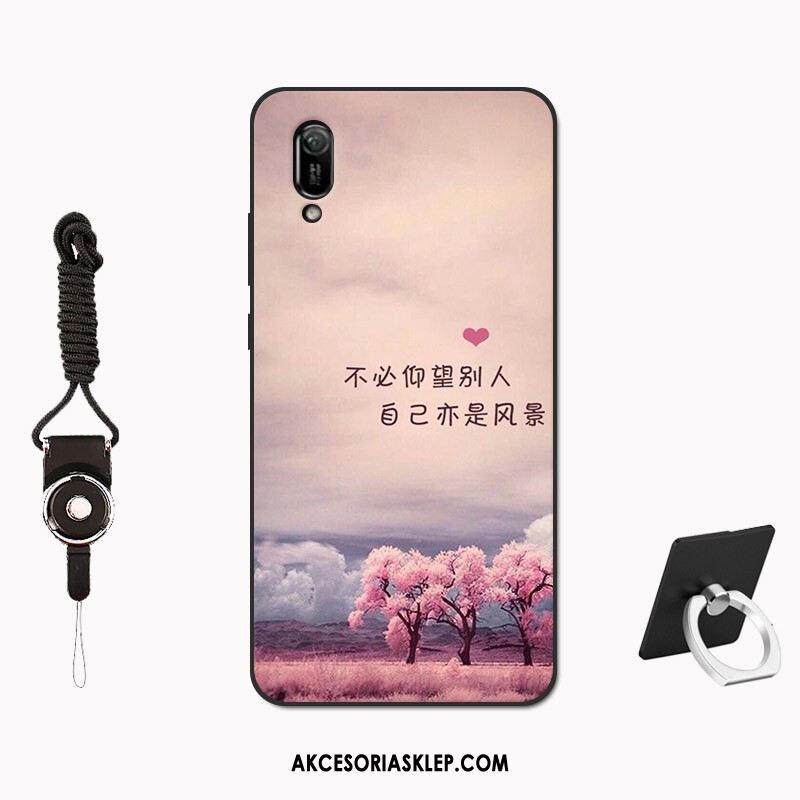 Futerał Huawei Y6 2019 Nubuku Wysoki Koniec Silikonowe Osobowość Telefon Komórkowy Etui Sklep