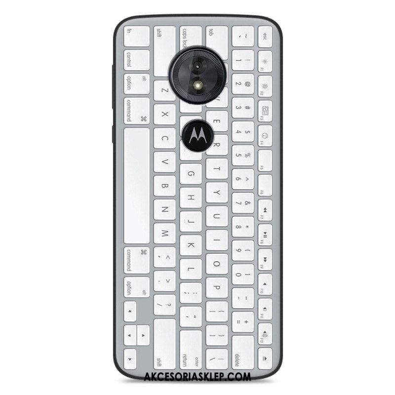 Futerał Moto E5 Tendencja Telefon Komórkowy Anti-fall Biały Osobowość Obudowa Oferta