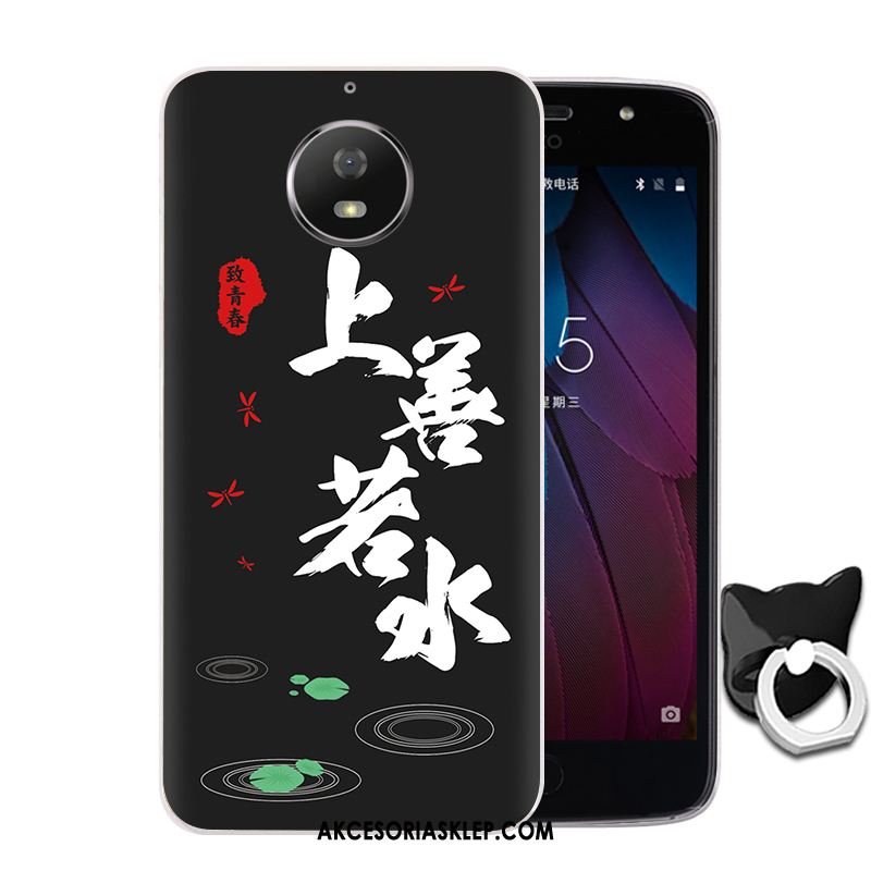 Futerał Moto G5s Anti-fall Telefon Komórkowy Miękki Czarny Nubuku Pokrowce Kupię