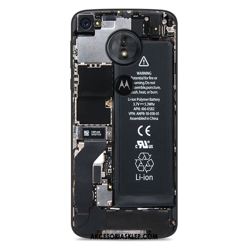 Futerał Moto G6 Play Silikonowe Tendencja Telefon Komórkowy Anti-fall Biały Pokrowce Kup
